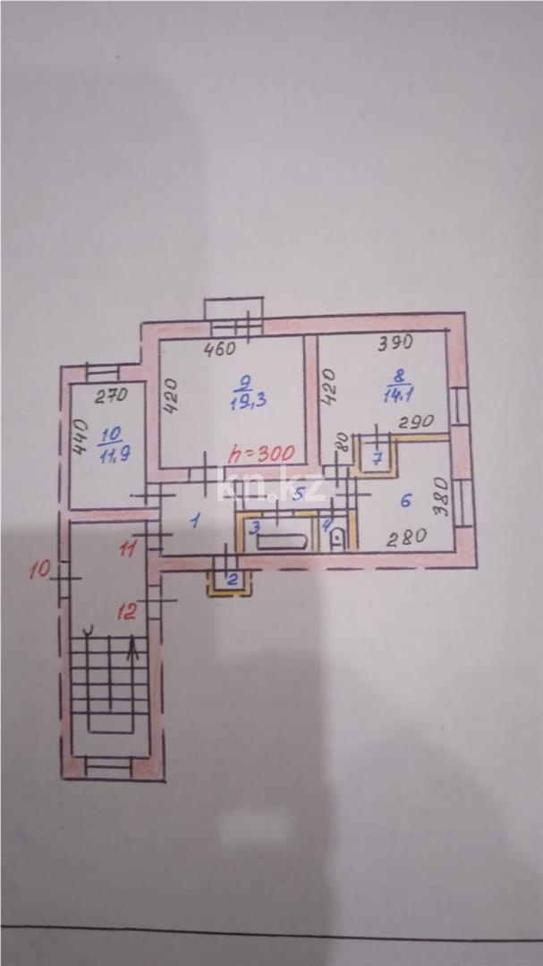 Продажа 3-комнатной квартиры, 71 м² в Абае - фото 6