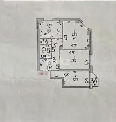 Продажа 3-комнатной квартиры, 70 м² в Астане - фото 5