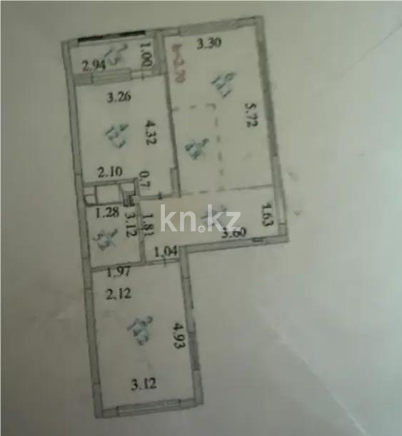 Продажа 3-комнатной квартиры, 59.8 м² в Астане - фото 2