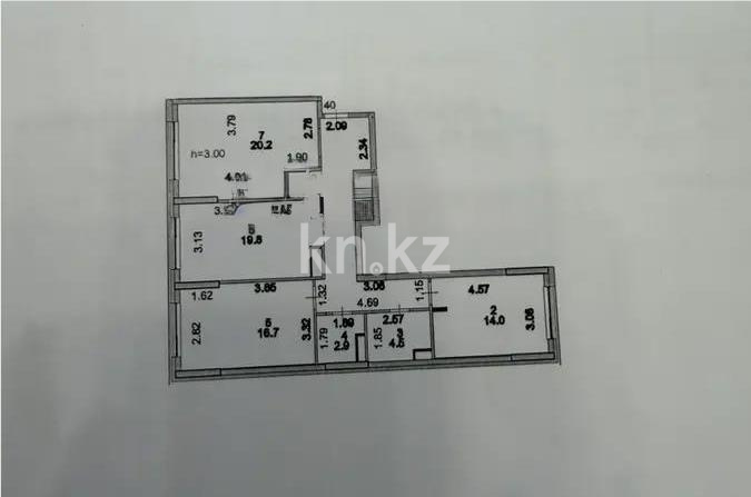 Продажа 3-комнатной квартиры, 94.1 м² в Астане - фото 7