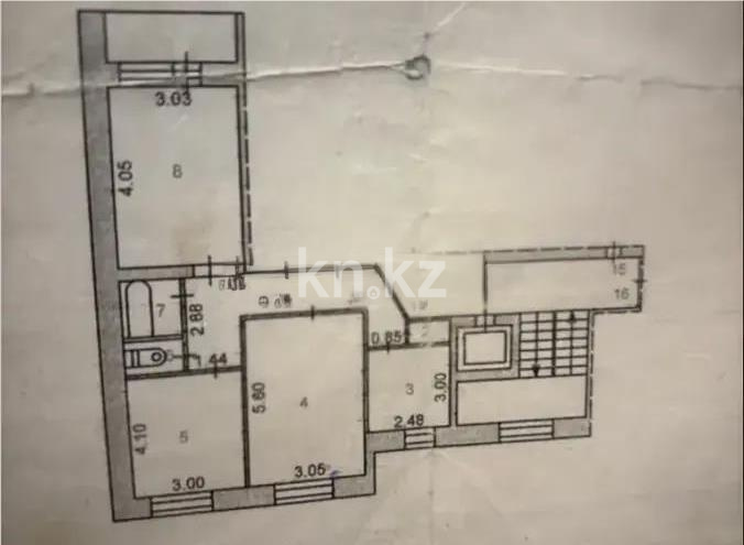 Продажа 3-комнатной квартиры, 64 м² в Караганде - фото 6