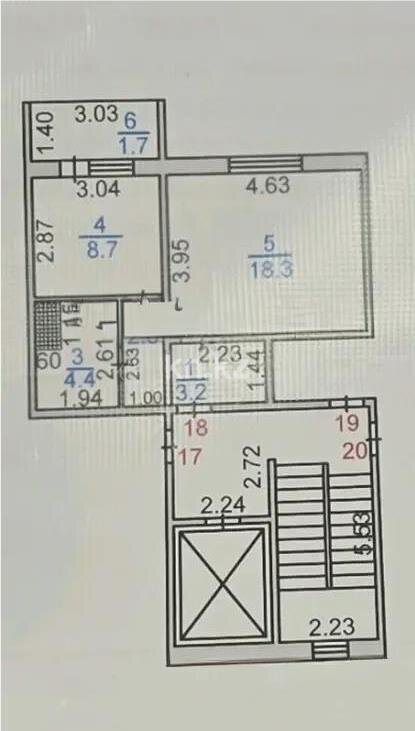 Продажа 1-комнатной квартиры, 38 м² в Караганде - фото 5