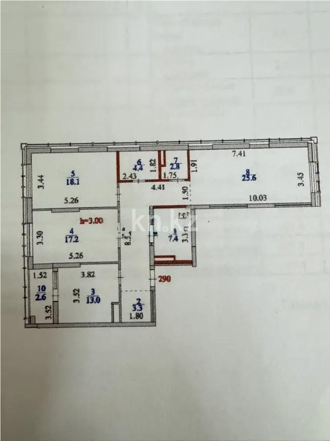 Продажа 3-комнатной квартиры, 111 м² в Астане - фото 9