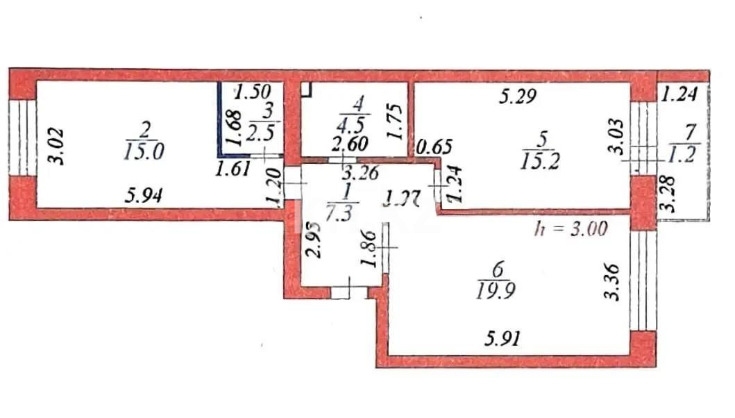 Продажа 3-комнатной квартиры, 66 м² в Астане - фото 8