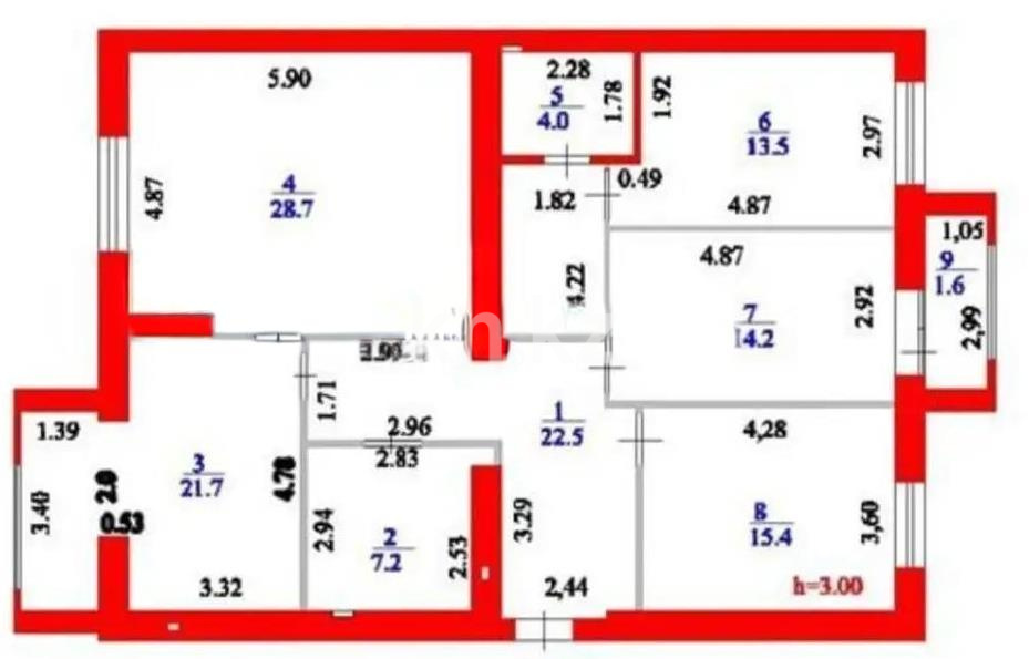 Продажа 4-комнатной квартиры, 128 м² в Астане - фото 3