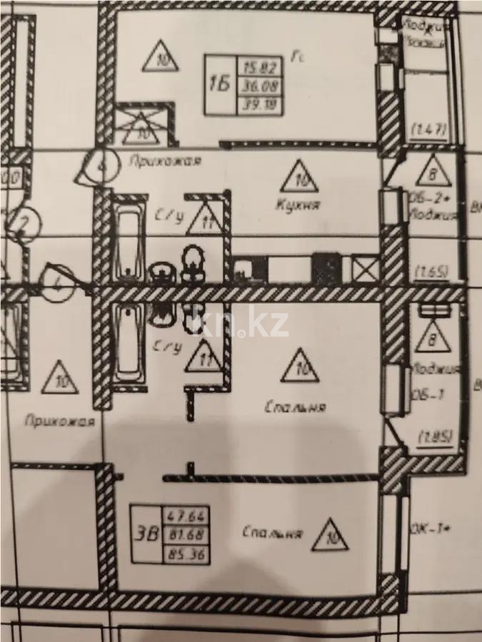 Продажа 1-комнатной квартиры, 37.8 м² в Астане