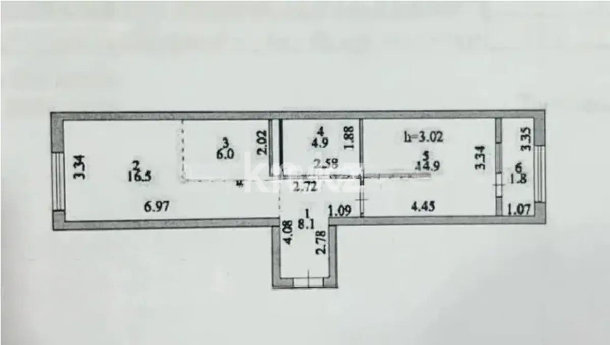 Продажа 2-комнатной квартиры, 53 м² в Астане - фото 5