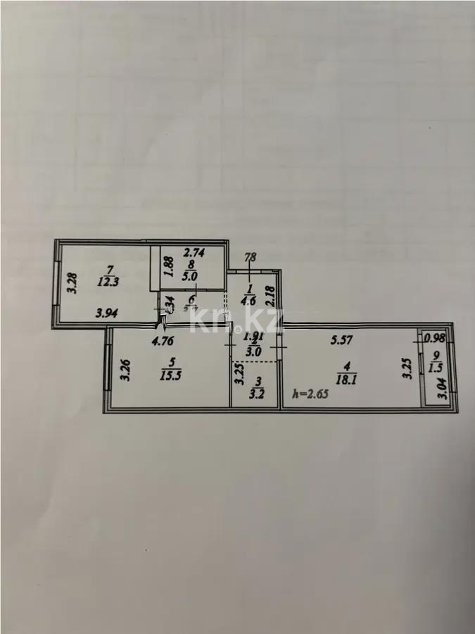 Продажа 2-комнатной квартиры, 68 м² в Астане - фото 5