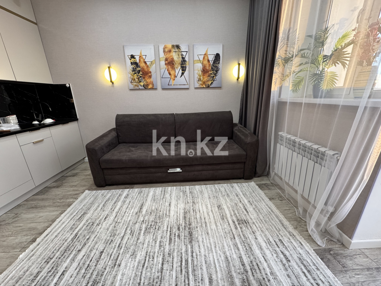 Аренда 1-комнатной квартиры посуточно, 23 м² в Астане