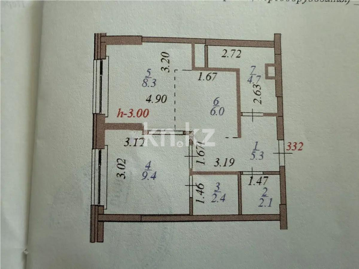 Продажа 2-комнатной квартиры, 38.2 м² в Астане - фото 3