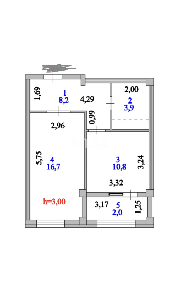 Продажа 1-комнатной квартиры, 41.6 м², ул. Байтурсынова, дом  67 в Астане - фото 15