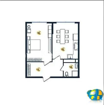 Продажа 2-комнатной квартиры, 47.93 м² в Алматы