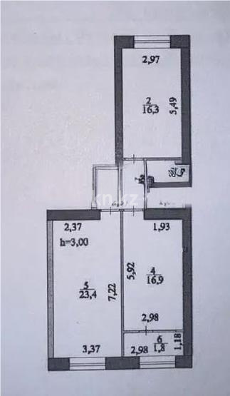 Продажа 2-комнатной квартиры, 68 м² в Астане - фото 5