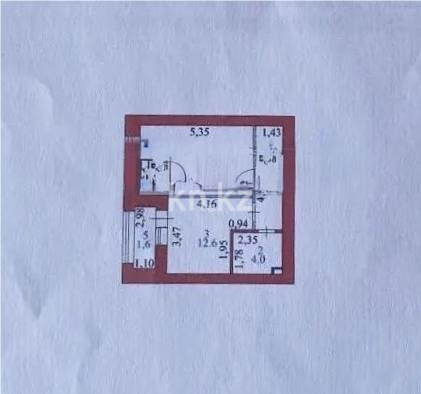 Продажа 1-комнатной квартиры, 42.3 м² в Астане - фото 2