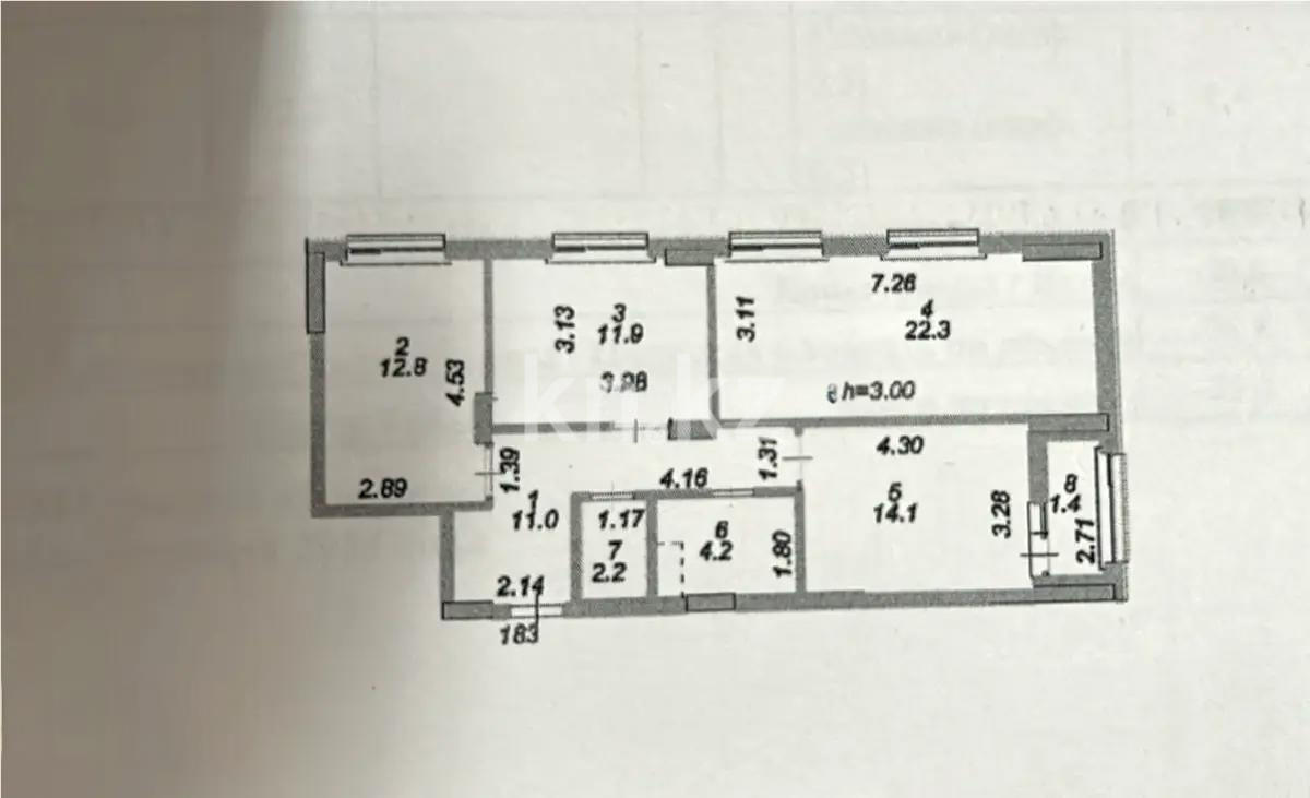Продажа 3-комнатной квартиры, 80 м², ул. Молдагалиева, дом  5 в Астане - фото 8