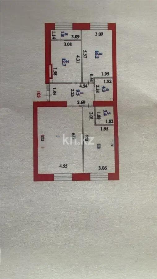 Продажа 3-комнатной квартиры, 96.8 м² в Астане