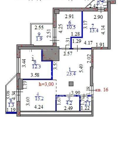 Продажа 3-комнатной квартиры, 85 м² в Астане