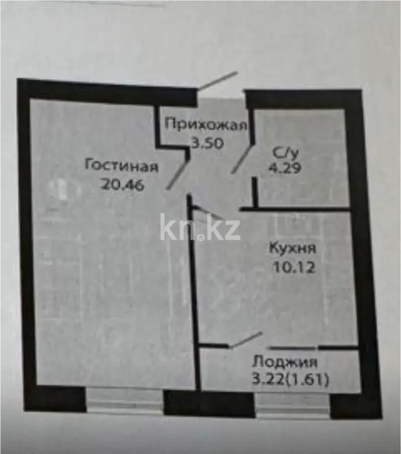 Продажа 1-комнатной квартиры, 40 м², ул. Жошы хана, дом  14/1 в Астане - фото 3