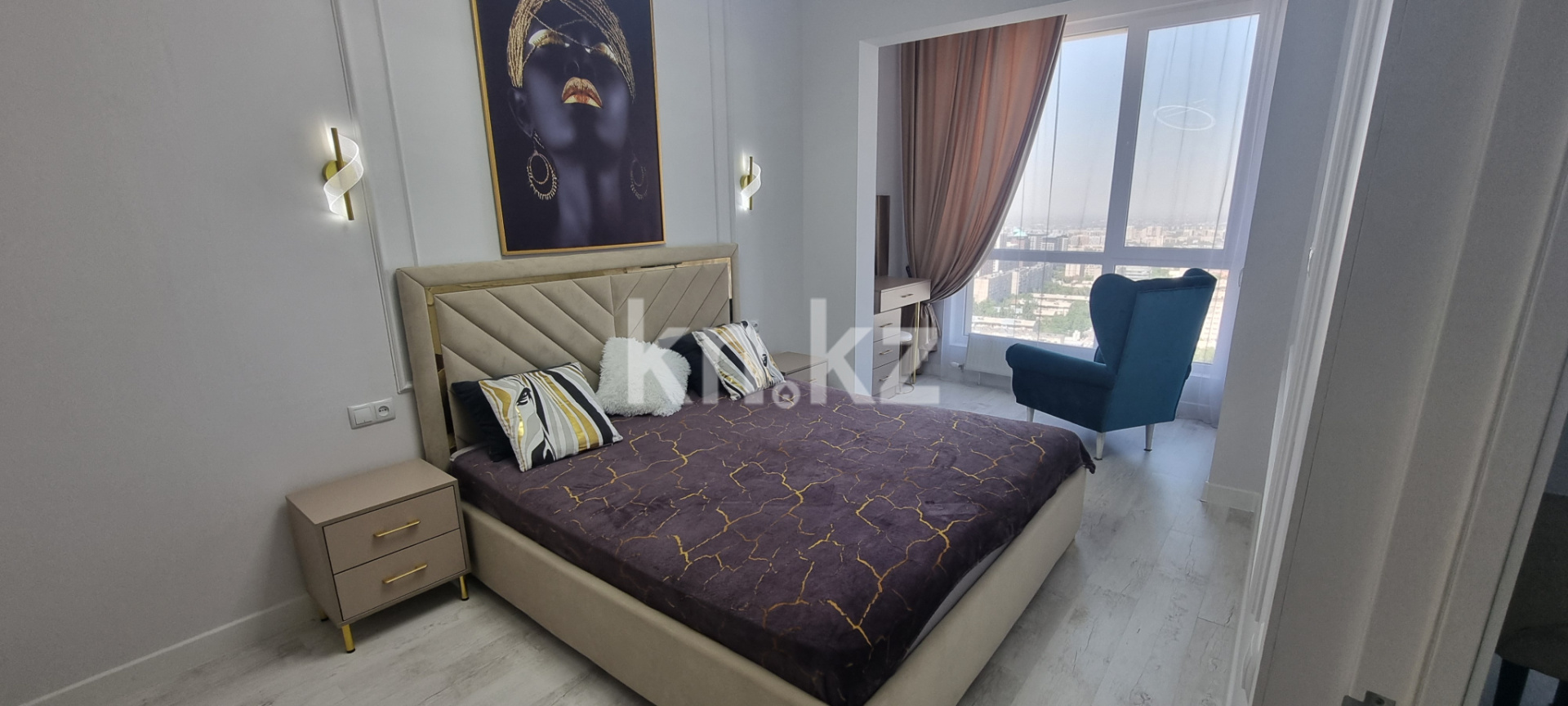 Аренда 2-комнатной квартиры посуточно, 50 м², Гагарина, дом  310 - пер. Дружбы в Алматы - фото 3