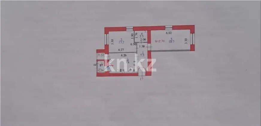 Продажа 2-комнатной квартиры, 58 м² в Астане - фото 4