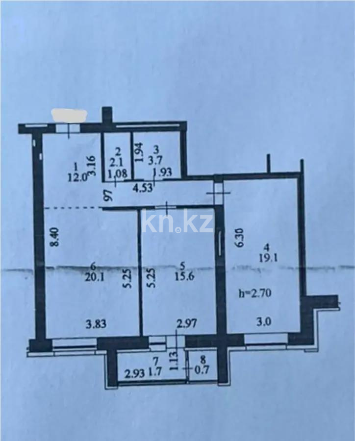 Продажа 2-комнатной квартиры, 75 м² в Астане - фото 6