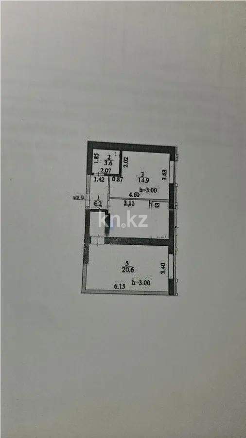 Продажа 2-комнатной квартиры, 56 м² в Астане