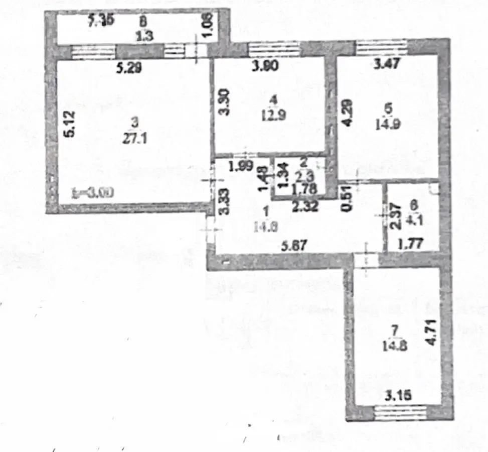 Продажа 3-комнатной квартиры, 93 м² в Астане - фото 2