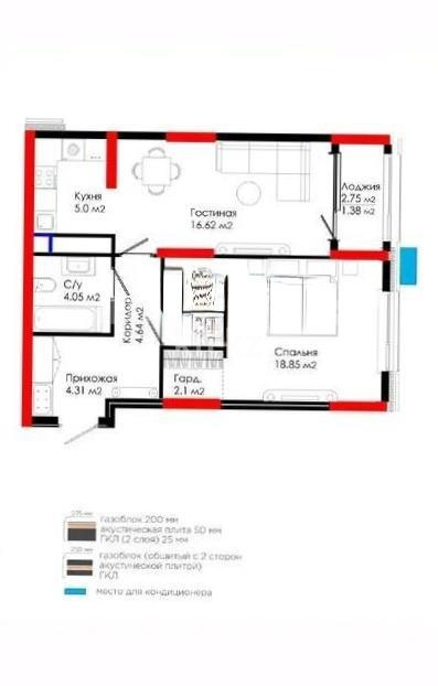 Продажа 2-комнатной квартиры, 56 м², ул. Сыганак, дом  52/1 в Астане - фото 6