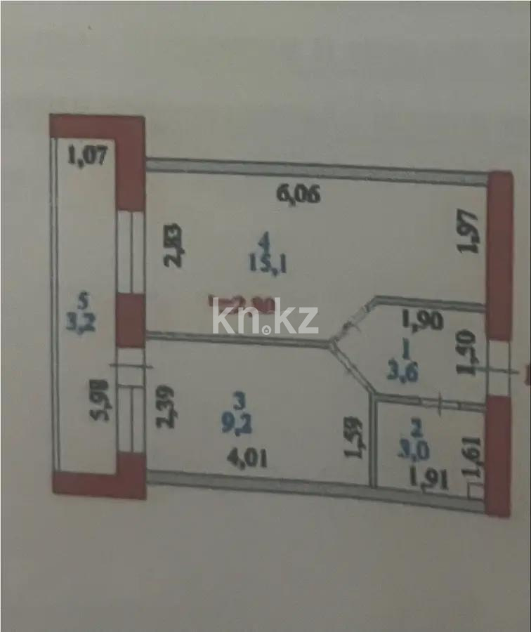 Продажа 1-комнатной квартиры, 36 м² в Астане - фото 7