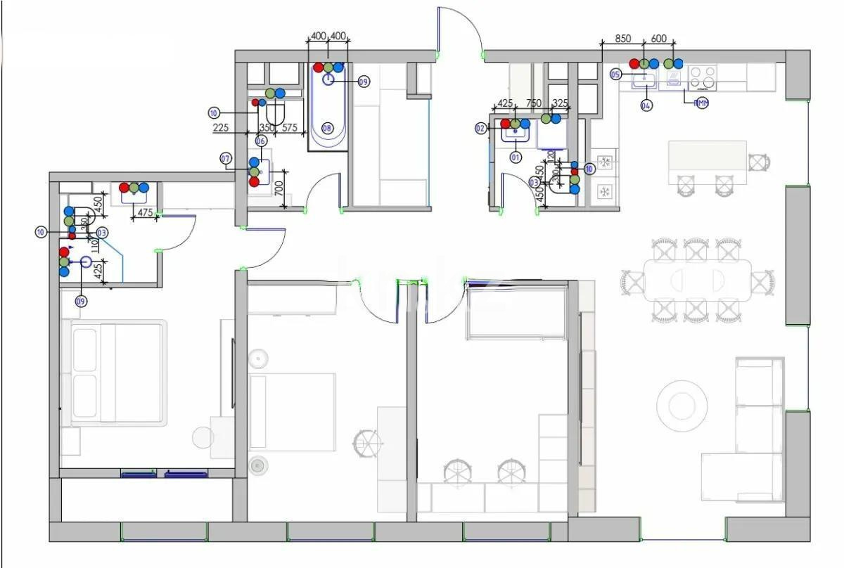 Продажа 4-комнатной квартиры, 119 м² в Алматы