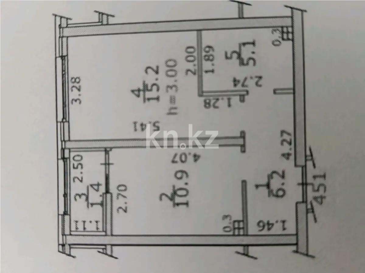 Продажа 1-комнатной квартиры, 40 м² в Алматы