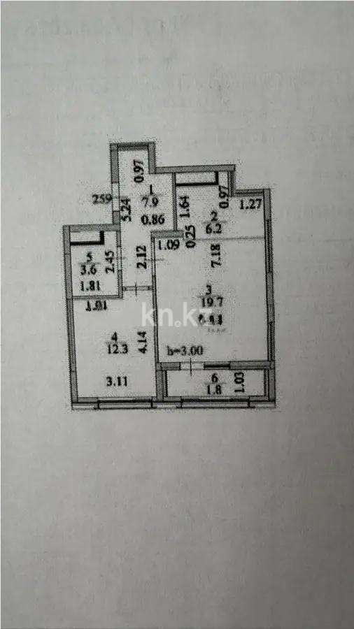 Продажа 2-комнатной квартиры, 55 м² в Астане - фото 2