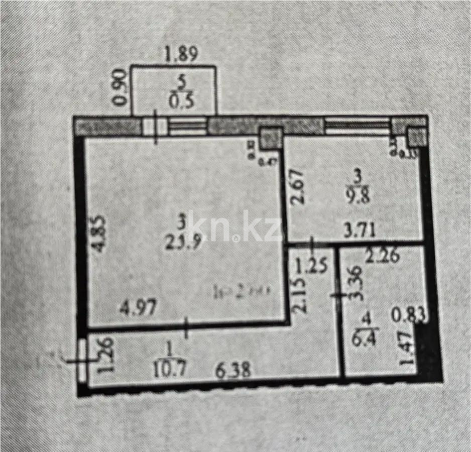 Продажа 1-комнатной квартиры, 51 м², пр. Республики, дом  1/2 в Караганде - фото 7