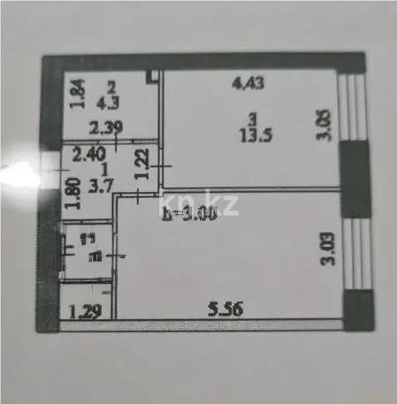 Продажа 1-комнатной квартиры, 41.2 м² в Астане - фото 5