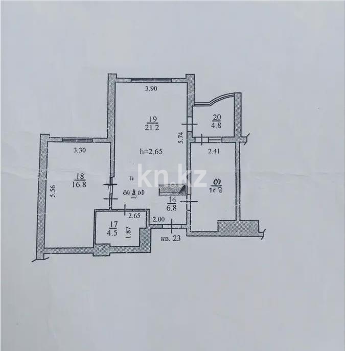 Продажа 2-комнатной квартиры, 65 м² в Алматы - фото 3