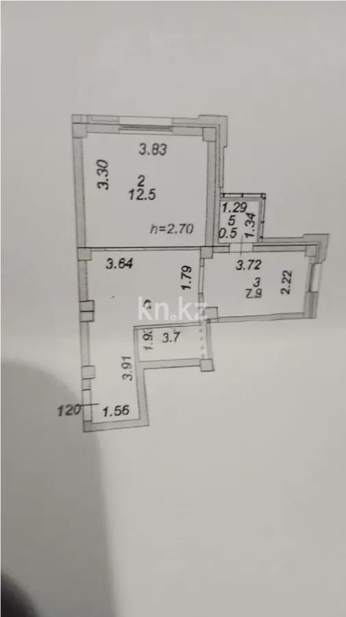Продажа 1-комнатной квартиры, 36.5 м², пр. Тлендиева, дом  52 в Астане - фото 3