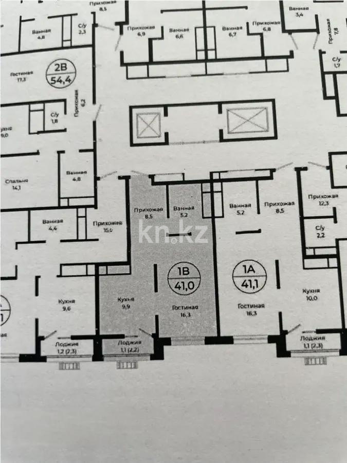 Продажа 1-комнатной квартиры, 41 м², пр. Мангилик Ел, дом  74 стр в Астане