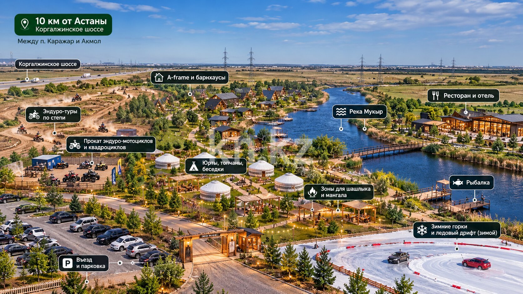 Продажа участка, 15 га в Астане - фото 6