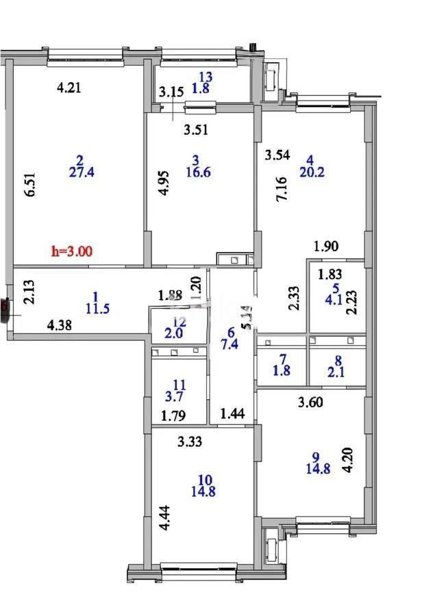 Продажа 4-комнатной квартиры, 130 м² в Астане - фото 6