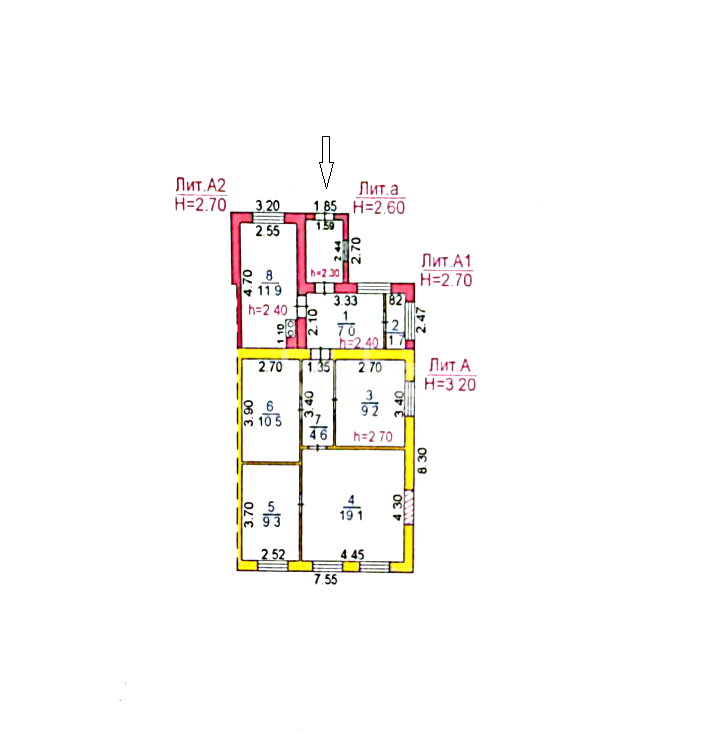 Продажа 4-комнатного дома, 73.3 м² в Караганде - фото 39