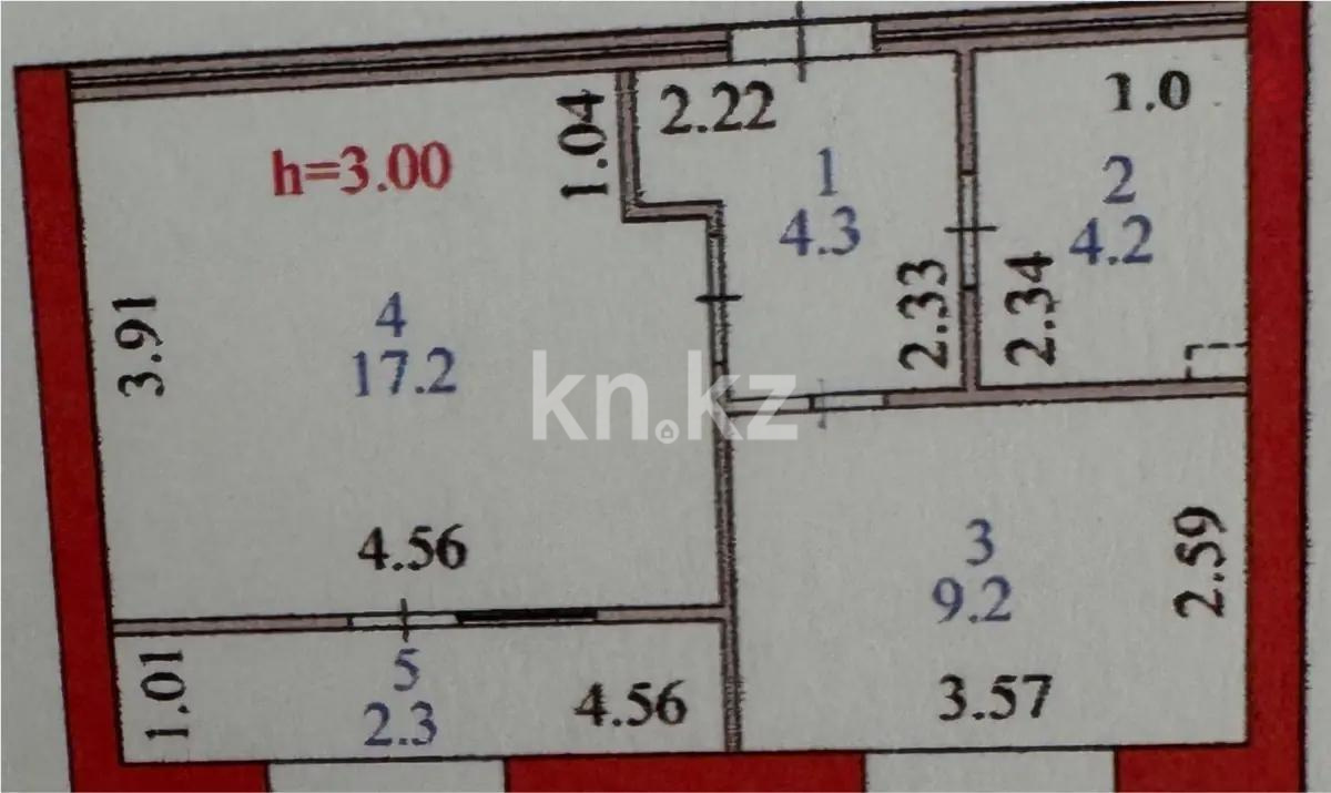 Продажа 1-комнатной квартиры, 37 м², ул. Калдаякова, дом  25а в Астане