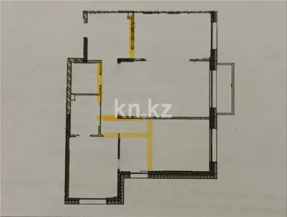 Продажа 3-комнатной квартиры, 92 м² в Алматы