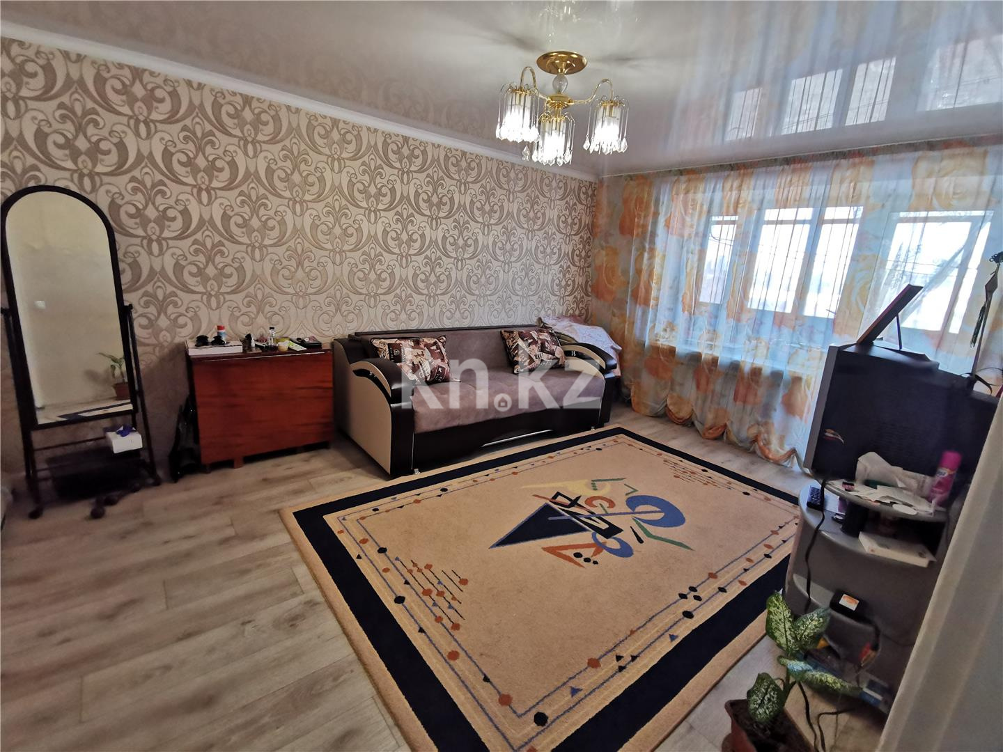 Продажа 2-комнатной квартиры, 50 м², ул. Ермекова, дом  52 в Караганде