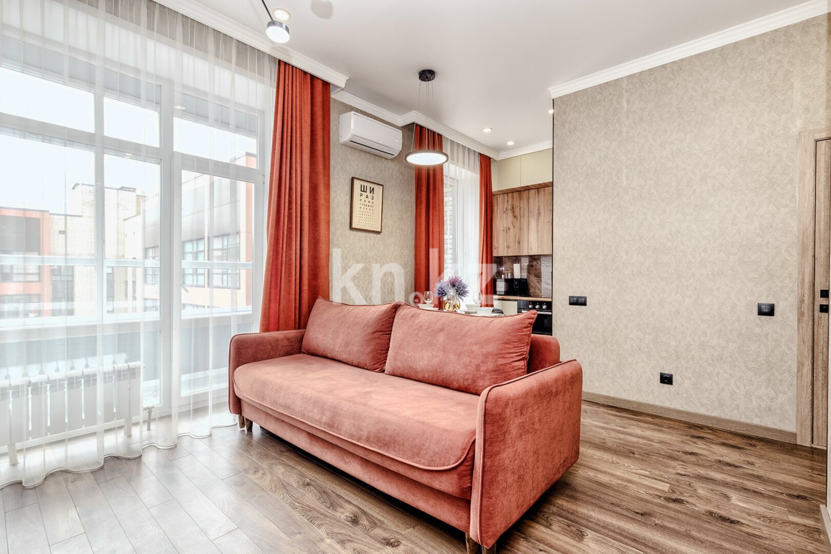 Аренда 1-комнатной квартиры посуточно, 45 м² в Астане - фото 8