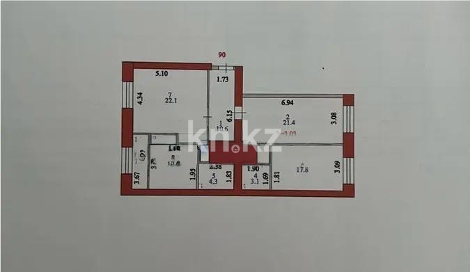 Продажа 3-комнатной квартиры, 95 м² в Астане - фото 5