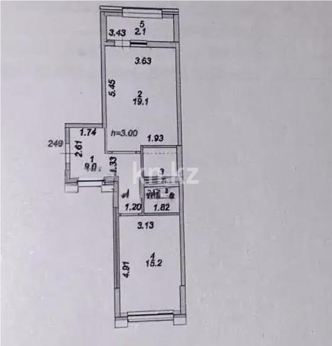 Продажа 2-комнатной квартиры, 55 м² в Астане - фото 5