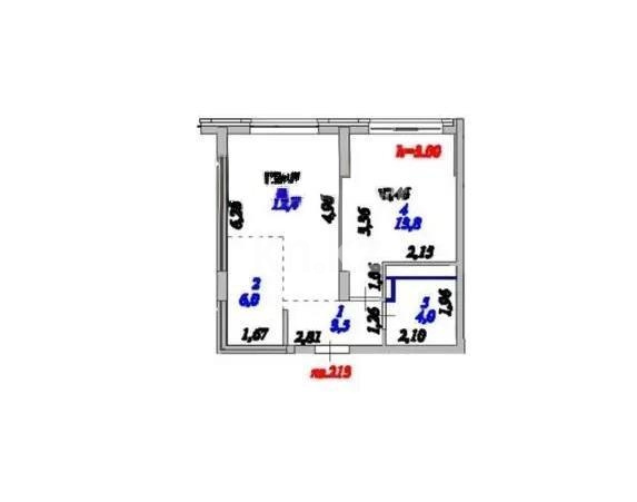 Продажа 2-комнатной квартиры, 39.7 м² в Астане - фото 5
