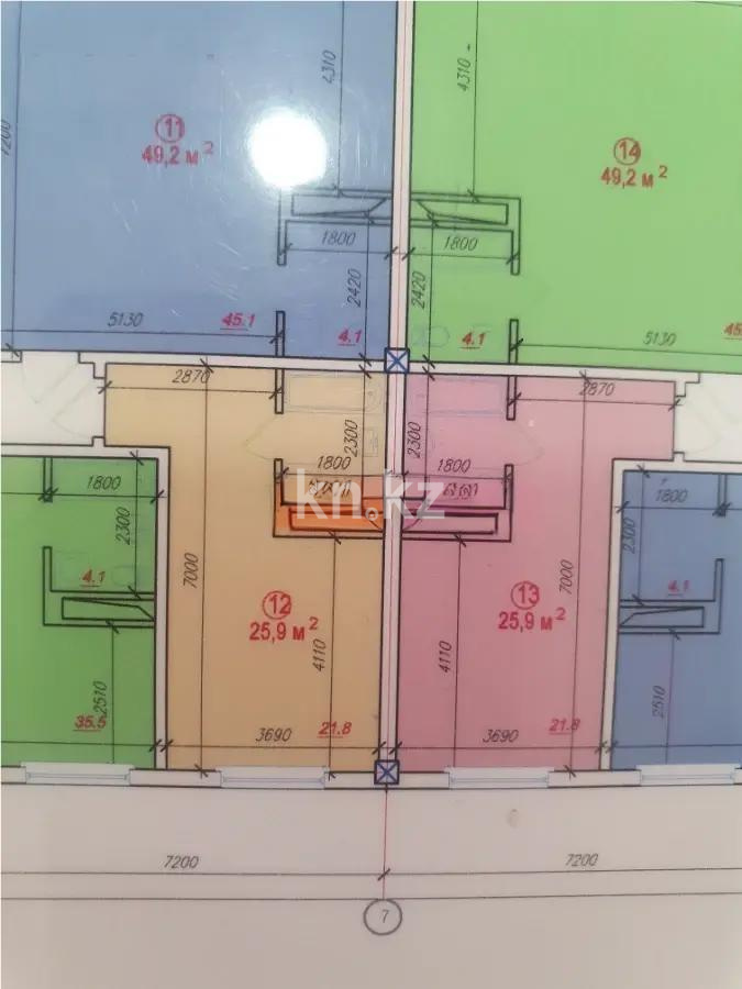 Продажа 1-комнатной квартиры, 27 м², мкр-н 20, дом  46/3 в Алматы