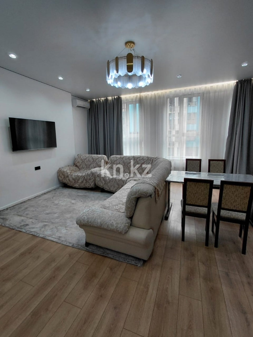 Аренда 3-комнатной квартиры посуточно, 80 м² в Алматы - фото 5