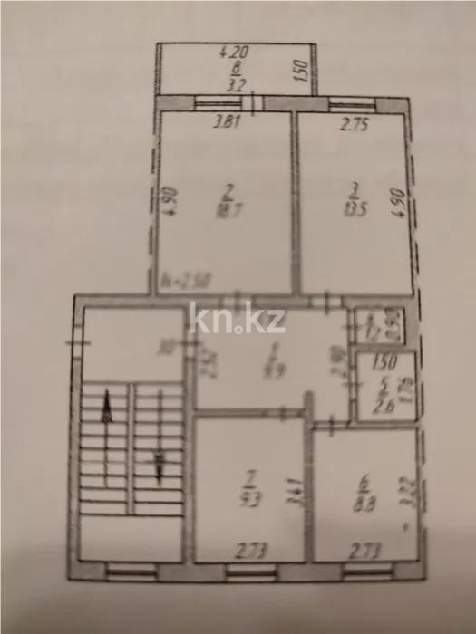 Продажа 3-комнатной квартиры, 70 м² в Темиртау - фото 8